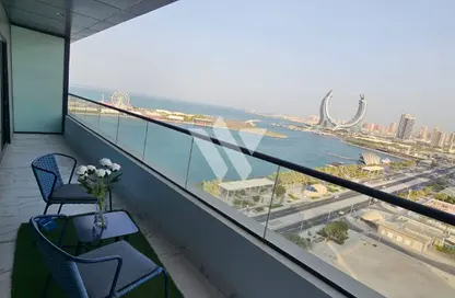 Apartment - 2 Bedrooms - 3 Bathrooms for rent in Lusail Residence - Marina District - Lusail