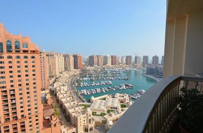Apartment - 4 Bedrooms - 4 Bathrooms for rent in One Porto Arabia - Porto Arabia - The Pearl Island - Doha