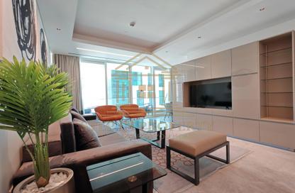 Apartment - 2 Bedrooms - 3 Bathrooms for rent in Lusail Marina Heights - Marina District - Lusail Apartment - 2 Bedrooms - 3 Bathrooms for rent in Lusail Marina Heights - Marina District - Lusail