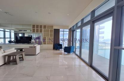 Apartment - 1 Bedroom - 2 Bathrooms for rent in Seef Lusail Tower 1 - Seef Lusail - Lusail City - Lusail Apartment - 1 Bedroom - 2 Bathrooms for rent in Seef Lusail Tower 1 - Seef Lusail - Lusail City - Lusail