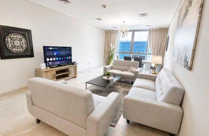 Apartment - 2 Bedrooms - 4 Bathrooms for rent in Zig Zag Tower B - Zig Zag Towers - West Bay - Doha
