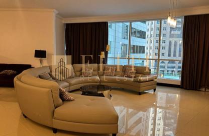 Duplex - 3 Bedrooms - 5 Bathrooms for rent in Beverly Hills Tower - West Bay - West Bay - Doha