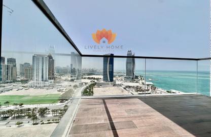 Apartment - 2 Bedrooms - 4 Bathrooms for rent in Lusail Marina Heights - Marina District - Lusail