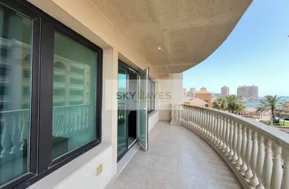 شقة - 2 غرف نوم - 2 حمامات للايجار في بورتو أرابيا - جزيرة اللؤلؤة - الدوحة