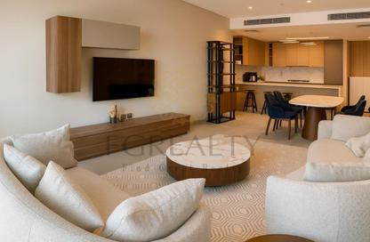 Apartment - 2 - 3 for rent in Lusail Residence - Marina District - Lusail