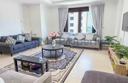 Apartment - 1 Bedroom - 2 Bathrooms for rent in East Porto Drive - Porto Arabia - The Pearl Island - Doha