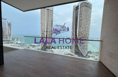 Apartment - 2 Bedrooms - 3 Bathrooms for rent in Lusail Marina Heights - Marina District - Lusail