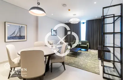 Apartment - 1 Bedroom - 2 Bathrooms for rent in Lusail Residence - Marina District - Lusail