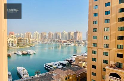 Apartment - 2 Bedrooms - 3 Bathrooms for sale in East Porto Drive - Porto Arabia - The Pearl Island - Doha