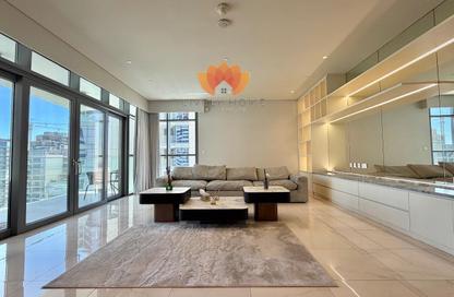 Apartment - 1 Bedroom - 2 Bathrooms for rent in Seef Lusail Tower 1 - Seef Lusail - Lusail City - Lusail