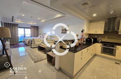 Apartment - Studio - 1 Bathroom for rent in East Porto Drive - Porto Arabia - The Pearl Island - Doha