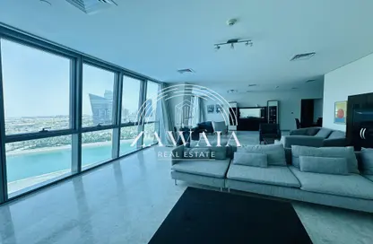 Apartment - 3 Bedrooms - 4 Bathrooms for rent in Zig Zag Tower B - Zig Zag Towers - West Bay - Doha