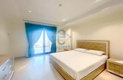 Apartment - 1 Bedroom - 2 Bathrooms for rent in East Porto Drive - Porto Arabia - The Pearl Island - Doha Apartment - 1 Bedroom - 2 Bathrooms for rent in East Porto Drive - Porto Arabia - The Pearl Island - Doha