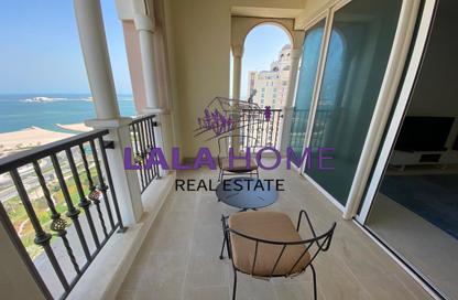 Apartment - Studio - 1 for rent in Viva Central - Viva Bahriyah - The Pearl Island - Doha