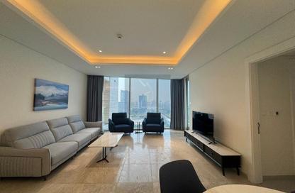 Apartment - 2 Bedrooms - 3 Bathrooms for rent in Lusail Marina Heights - Marina District - Lusail