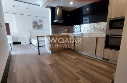 Apartment - Studio - 1 Bathroom for rent in Viva West - Viva Bahriyah - The Pearl Island - Doha