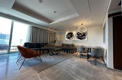 Apartment - 1 Bedroom - 2 Bathrooms for rent in Lusail Marina Heights - Marina District - Lusail Apartment - 1 Bedroom - 2 Bathrooms for rent in Lusail Marina Heights - Marina District - Lusail