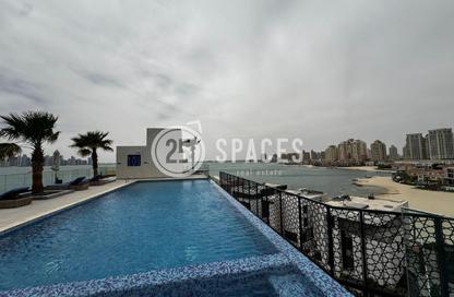 Apartment - 1 Bedroom - 2 Bathrooms for rent in La Plage West - La Plage - The Pearl Island - Doha