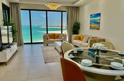 Apartment - 1 Bedroom - 2 Bathrooms for rent in Burj Al Marina - Marina District - Lusail