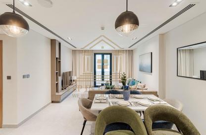 Apartment - 1 - 2 for rent in Lusail Marina Heights - Marina District - Lusail