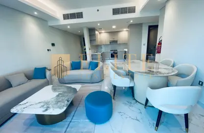 Apartment - 2 Bedrooms - 3 Bathrooms for rent in Lusail Residence - Marina District - Lusail