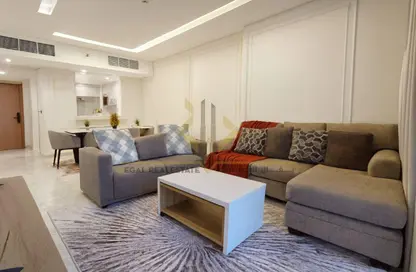 Apartment - 2 Bedrooms - 3 Bathrooms for rent in Lusail Marina Heights - Marina District - Lusail