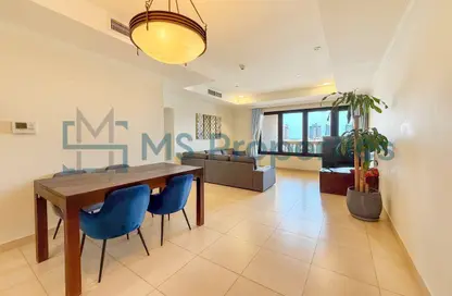 Apartment - 2 Bedrooms - 2 Bathrooms for rent in West Porto Drive - Porto Arabia - The Pearl Island - Doha