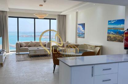 Apartment - 1 Bedroom - 2 Bathrooms for rent in Lusail Marina Heights - Marina District - Lusail Apartment - 1 Bedroom - 2 Bathrooms for rent in Lusail Marina Heights - Marina District - Lusail