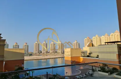 Apartment - 1 Bedroom - 2 Bathrooms for rent in Al Mutahidah Tower - Viva Bahriyah - The Pearl Island - Doha