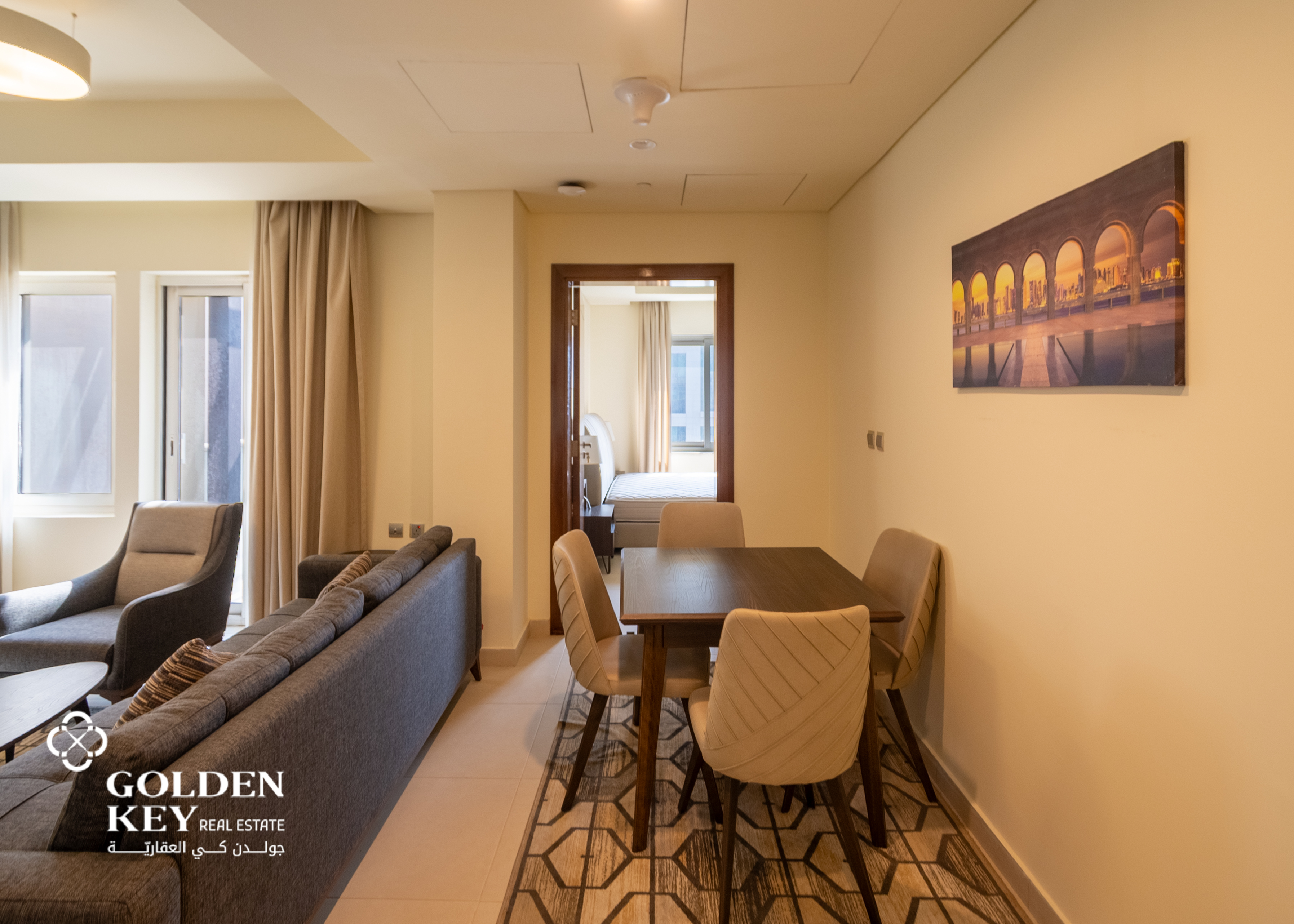 Bills Included | Fully Furnished ꟷ1BR in Lusail