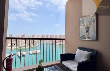 Apartment - 2 - 1 for rent in East Porto Drive - Porto Arabia - The Pearl Island - Doha