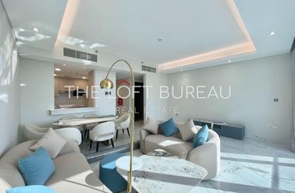 Apartment - 2 Bedrooms - 3 Bathrooms for rent in Lusail Residence - Marina District - Lusail