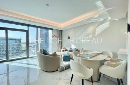 Apartment - 2 Bedrooms - 3 Bathrooms for rent in Lusail Residence - Marina District - Lusail