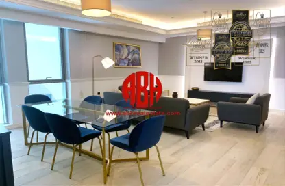 شقة - 2 غرف نوم - 3 حمامات للايجار في شارع الزبير بكار - السد - الدوحة