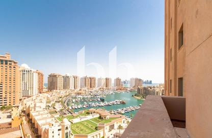Apartment - 2 Bedrooms - 3 Bathrooms for rent in West Porto Drive - Porto Arabia - The Pearl Island - Doha Apartment - 2 Bedrooms - 3 Bathrooms for rent in West Porto Drive - Porto Arabia - The Pearl Island - Doha