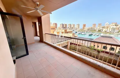 Apartment - 2 Bedrooms - 3 Bathrooms for rent in West Porto Drive - Porto Arabia - The Pearl Island - Doha