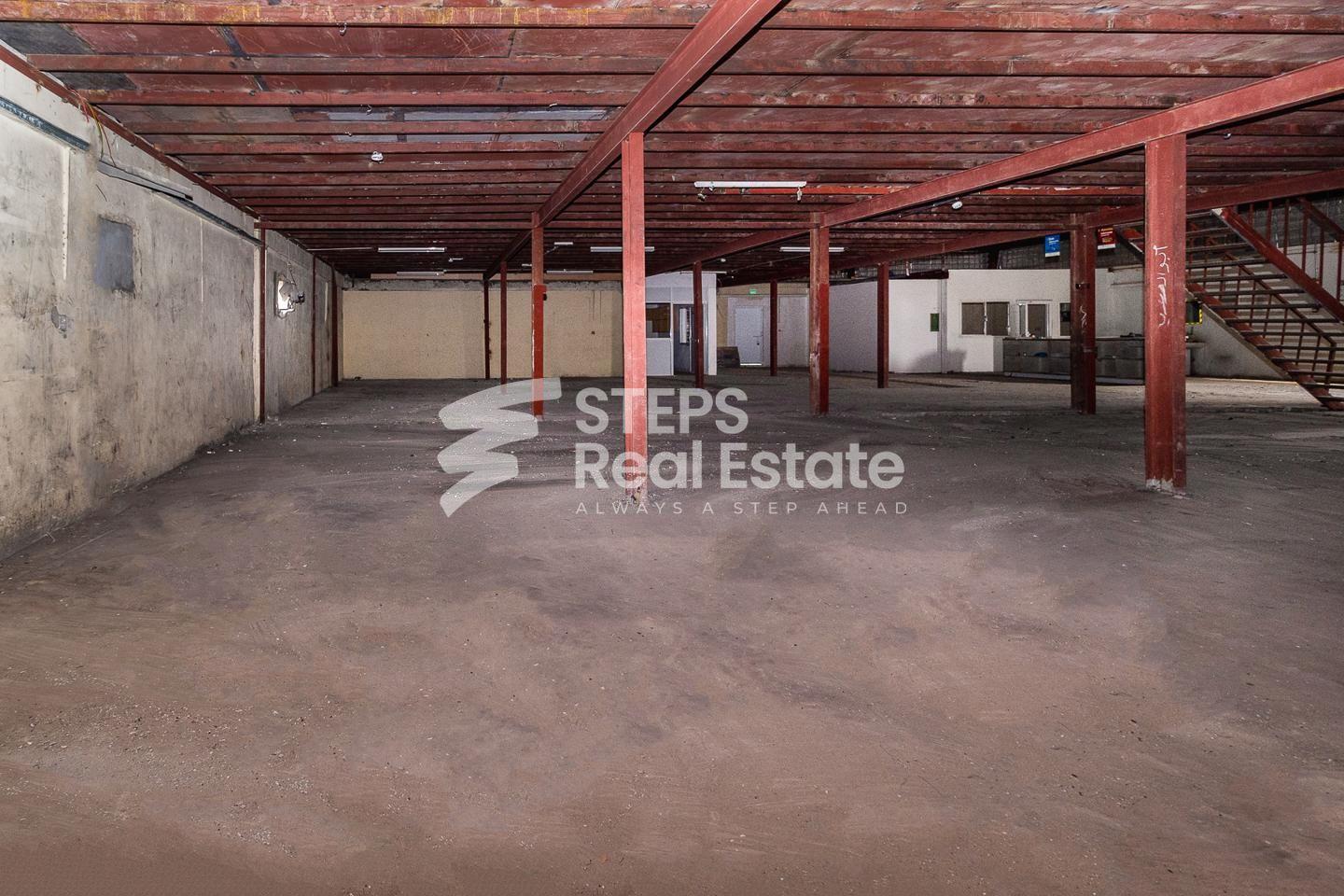 Spacious Warehouse for Rent in Industrial Area