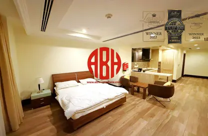 Apartment - Studio - 1 Bathroom for rent in Viva West - Viva Bahriyah - The Pearl Island - Doha