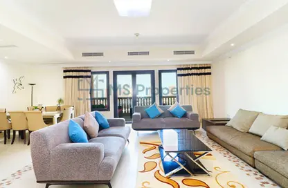 شقة - 3 غرف نوم - 4 حمامات للبيع في طريق بورتو الغربي - بورتو أرابيا - جزيرة اللؤلؤة - الدوحة