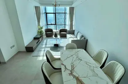 Apartment - 2 Bedrooms - 2 Bathrooms for rent in Lusail Marina Heights - Marina District - Lusail