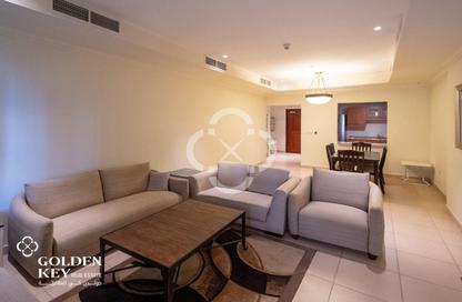 Apartment - 1 - 2 for rent in West Porto Drive - Porto Arabia - The Pearl Island - Doha