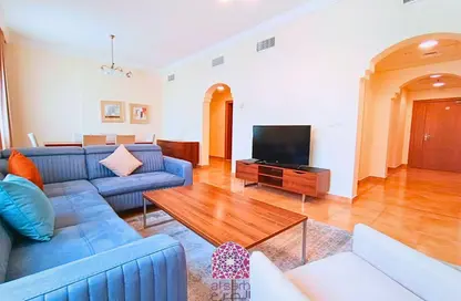 Apartment - 2 Bedrooms - 3 Bathrooms for rent in Al Rabban Tower - West Bay - West Bay - Doha