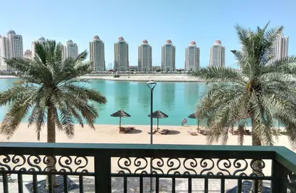 Apartment - 2 Bedrooms - 3 Bathrooms for rent in Viva West - Viva Bahriyah - The Pearl Island - Doha Apartment - 2 Bedrooms - 3 Bathrooms for rent in Viva West - Viva Bahriyah - The Pearl Island - Doha