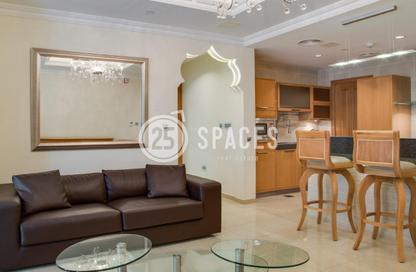 Apartment - 2 Bedrooms - 3 Bathrooms for rent in Viva West - Viva Bahriyah - The Pearl Island - Doha