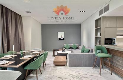 شقة - 2 - 3 للايجار في مبنى كريسينت - مدينة الياسمين - الوسيل