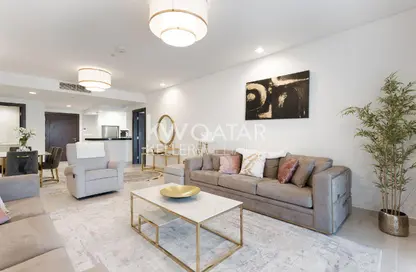 Apartment - 1 Bedroom - 2 Bathrooms for rent in Viva West - Viva Bahriyah - The Pearl Island - Doha