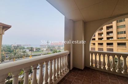 Apartment - 1 Bedroom - 2 Bathrooms for rent in West Porto Drive - Porto Arabia - The Pearl Island - Doha