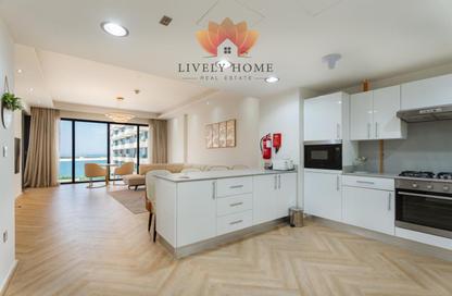 Apartment - 1 - 1 for rent in Lusail Marina Heights - Marina District - Lusail