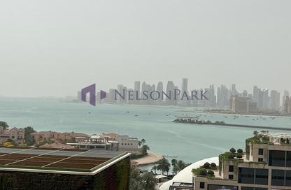 Apartment - 2 Bedrooms - 3 Bathrooms for rent in Abraj Bay - Abraj Quartiers - The Pearl Island - Doha
