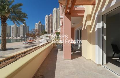 Apartment - 1 Bedroom - 2 Bathrooms for rent in Viva East - Viva Bahriyah - The Pearl Island - Doha Apartment - 1 Bedroom - 2 Bathrooms for rent in Viva East - Viva Bahriyah - The Pearl Island - Doha